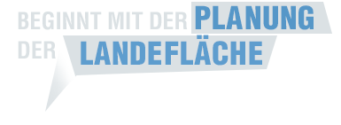 Hubschrauberlandeplatz - Genehmigung