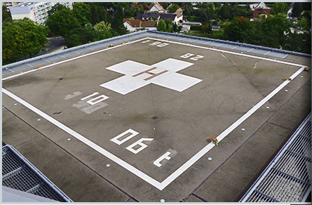 Helikopter Landeplatz